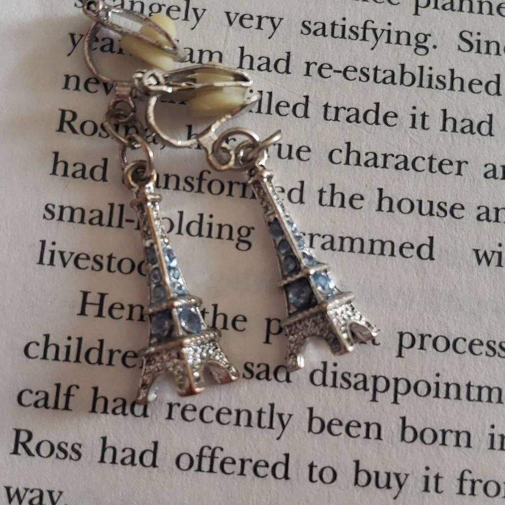 Eiffle Tower Clip-On‎ Earrings